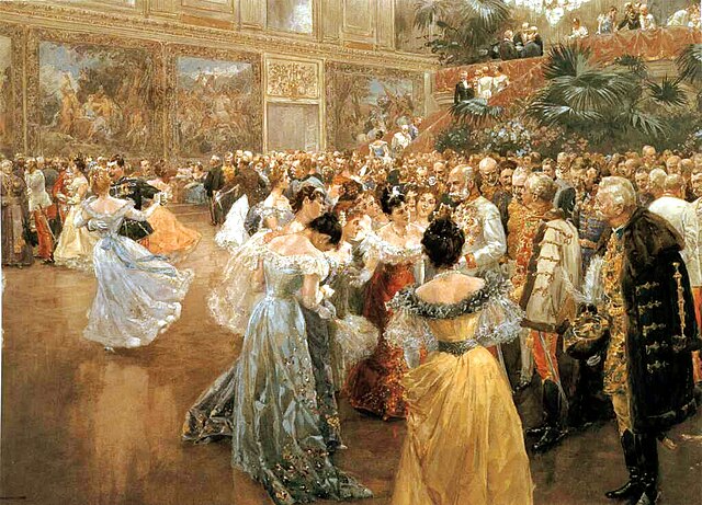 Court Ball in Vienna by: Wilhelm Gause